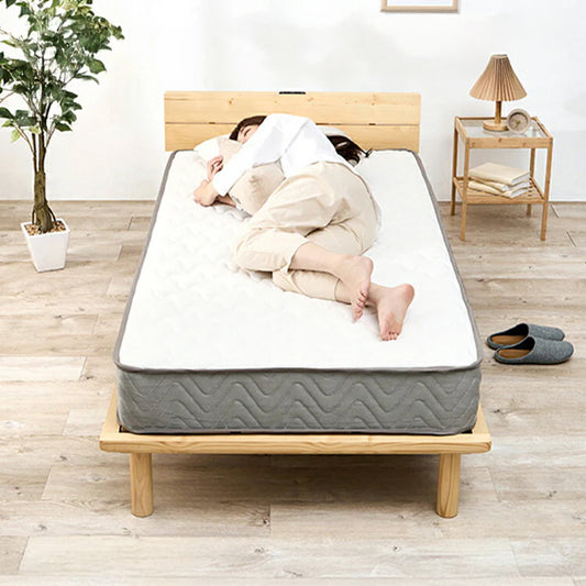 ポケットコイルマットレス S シングル 幅97cm 厚み20cm マットレス ポケットコイル マット 敷布団 寝具 寝具インテリア おしゃれ 北欧(代引不可)