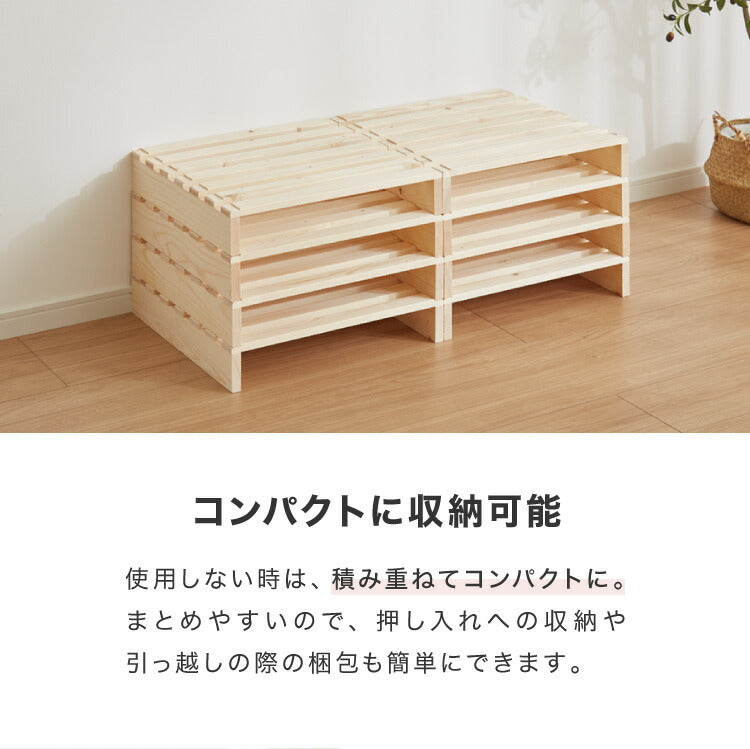 パレットベッド シングル 天然木パイン 簡単 組み替え 8枚セット 分割式 すのこベッド 耐荷重350kg ローベッド ベッドフレーム フロアベッド ステージベッド 床面用 おしゃれ(代引不可)