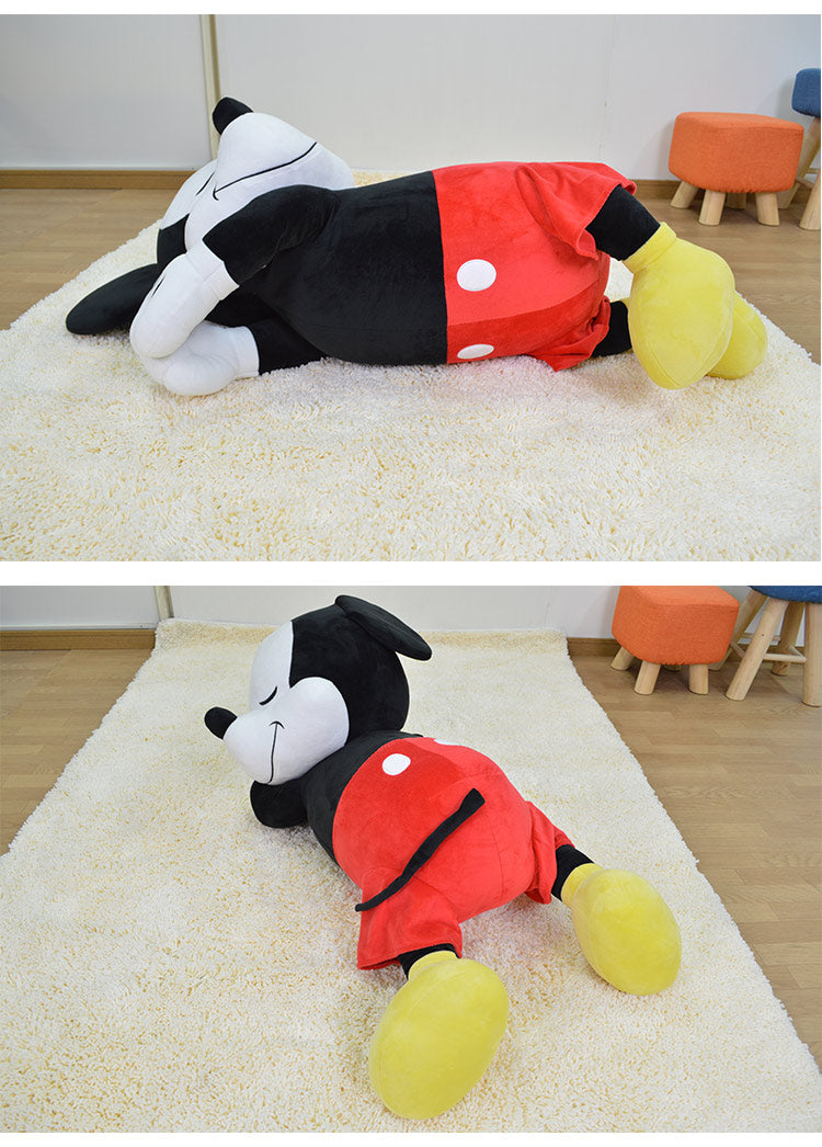 ディズニー Disney 特大 添い寝枕 ミッキー プー 抱き枕 子供部屋 ミッキーマウス プーさん 35×90cm(代引不可)