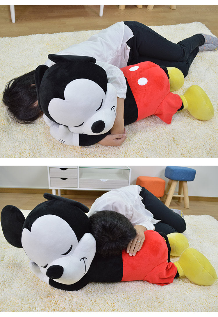 ディズニー Disney 特大 添い寝枕 ミッキー プー 抱き枕 子供部屋 ミッキーマウス プーさん 35×90cm(代引不可)
