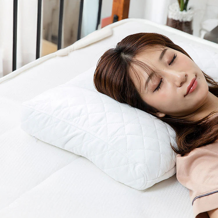 MORIPiLO モリピロ そばがら 枕 低め 38×57cm まくら屋さんが考えた寝返りなめらかそば殻まくら 吸湿・通気性 オールシーズン カバー付き そば殻 そば殻まくら そば殻枕 そばがら枕 モリシタ(代引不可)