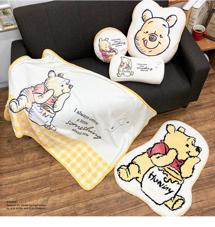 Disney ディズニー ミニリラックスピロー プーさん ナチュラルプー くまのプーさん 枕 クッション まくら ピロー 腰当て 抱き枕 抱きまくら キャラクター プレゼント ギフト(代引不可)