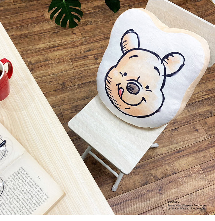 Disney ディズニー ダイカットクッション プーさん ナチュラルプー くまのプーさん クッション 抱き枕 抱きまくら 腰当て PCクッション キャラクター プレゼント ギフト(代引不可)