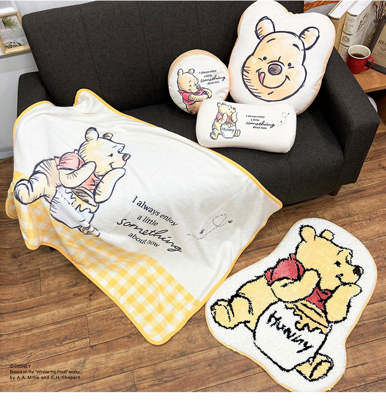 Disney ディズニー ダイカットクッション プーさん ナチュラルプー くまのプーさん クッション 抱き枕 抱きまくら 腰当て PCクッション キャラクター プレゼント ギフト(代引不可)