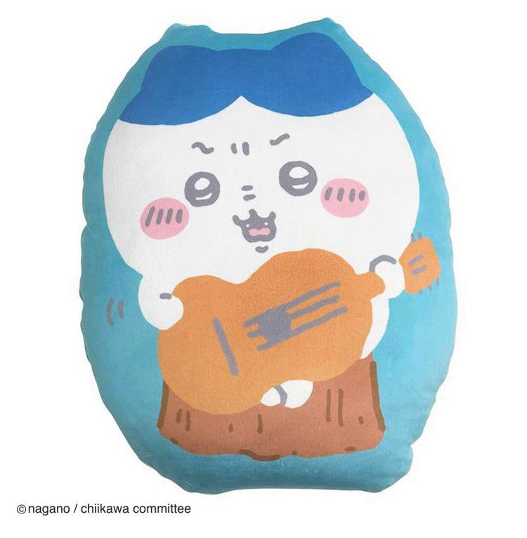 ちいかわ ダイカットクッション ちいかわ ハチワレ ウサギ 大きめサイズ 背当てクッション 抱き枕 キャラクター 可愛い かわいい マスコット プレゼント(代引不可)