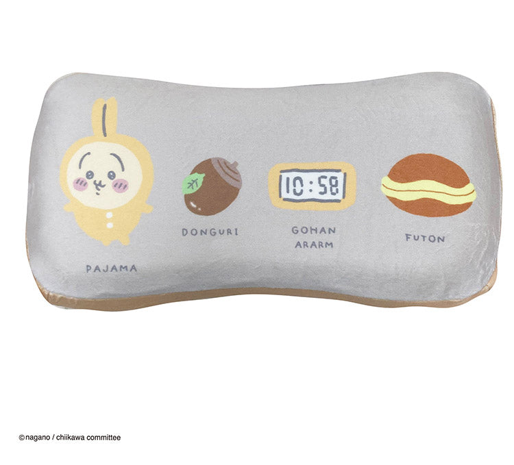 ちいかわ ミニリラックスピロー ちいかわ ハチワレ ウサギ お昼寝枕 ミニ枕 小さめサイズ 低反発 腰当てクッション キャラクター 可愛い かわいい マスコット プレゼント(代引不可)