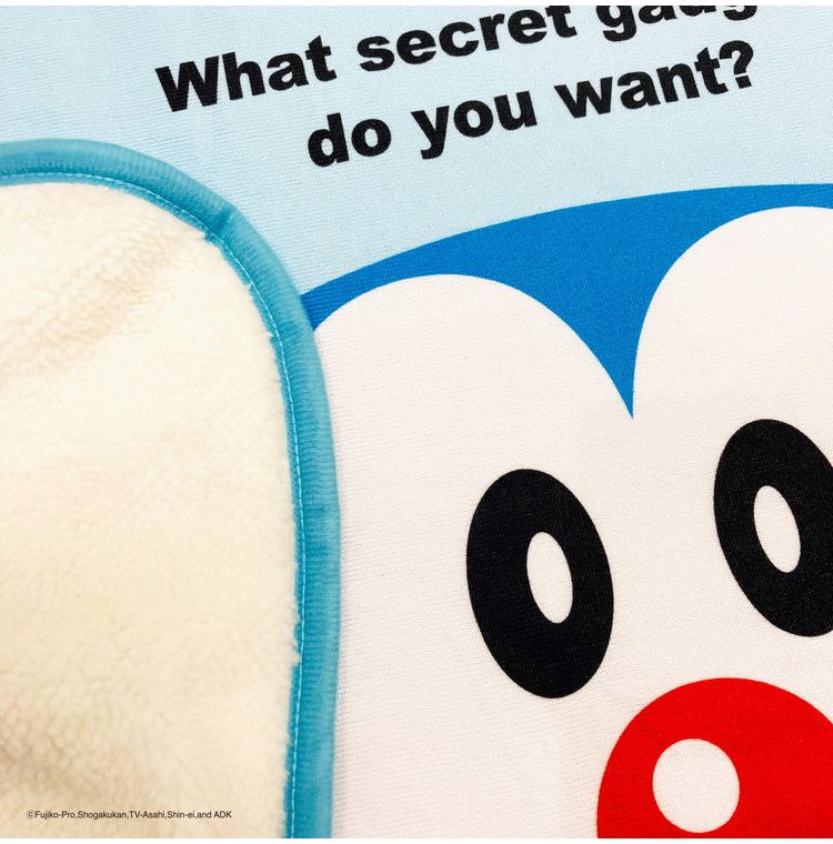 ドラえもん やわらかシープひざ掛け 70×100cm ブランケット 膝掛け 毛布 裏ボア 肌掛け あったか お昼寝 ケット キャラクター 可愛い かわいい(代引不可)