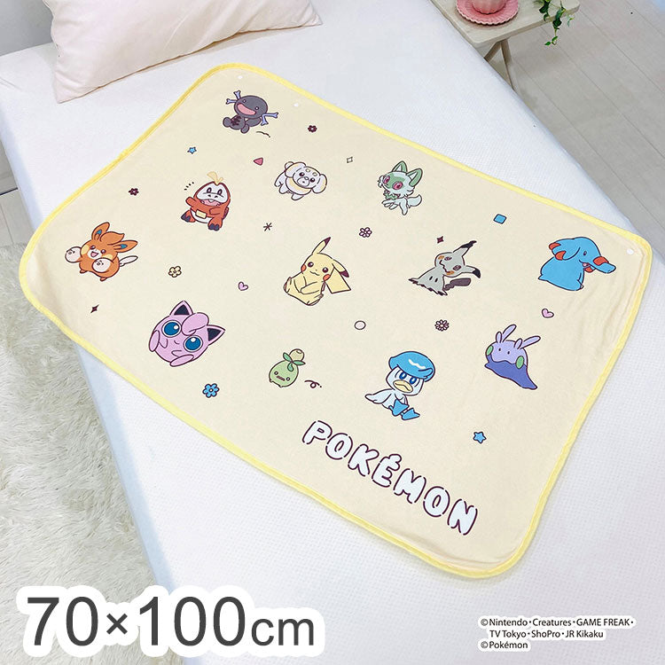 ポケモン やわらかシープひざ掛け 70×100cm ブランケット 膝掛け 毛布 裏ボア 肌掛け あったか お昼寝 ケット キャラクター 可愛い かわいい ポケットモンスター(代引不可)