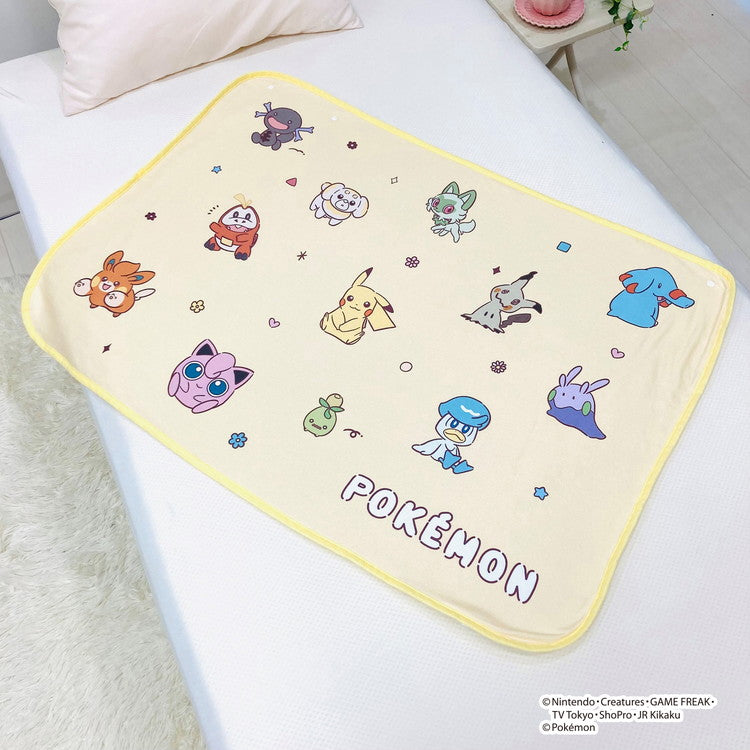 ポケモン やわらかシープひざ掛け 70×100cm ブランケット 膝掛け 毛布 裏ボア 肌掛け あったか お昼寝 ケット キャラクター 可愛い かわいい ポケットモンスター(代引不可)
