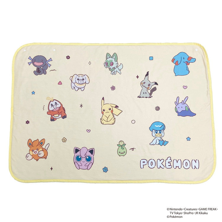 ポケモン やわらかシープひざ掛け 70×100cm ブランケット 膝掛け 毛布 裏ボア 肌掛け あったか お昼寝 ケット キャラクター 可愛い かわいい ポケットモンスター(代引不可)
