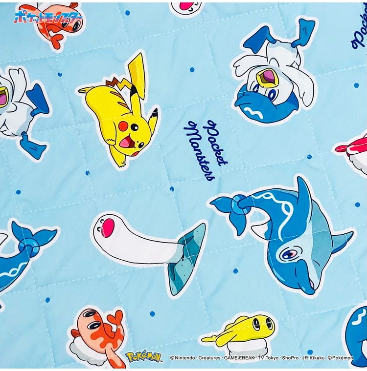 クール枕パッド ポケモン 枕にフィット 45×36cm 接触冷感シリーズ pokemon かっこいい おしゃれ プレゼント ギフト 寝具 お昼寝 ピカチュウ(代引不可)