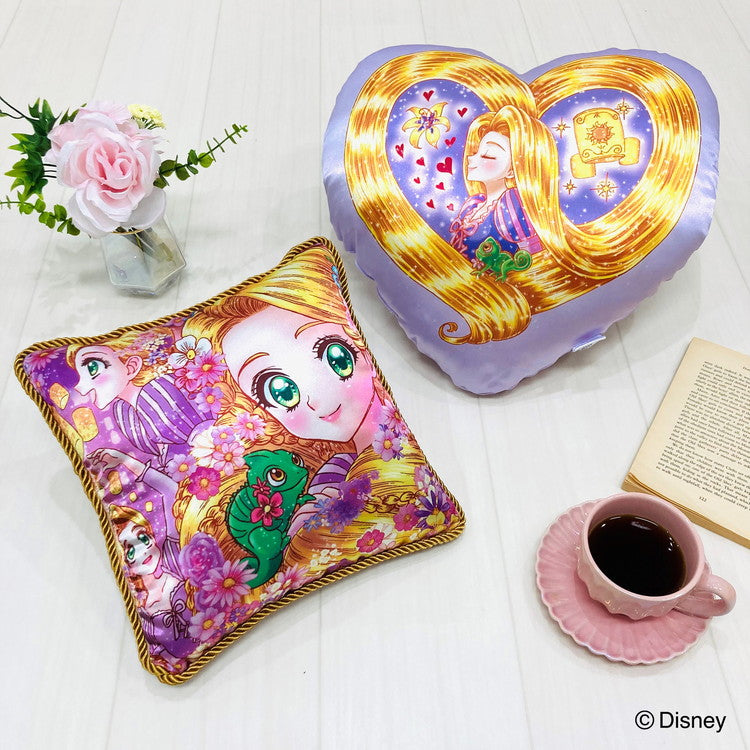 ディズニー ミニクッション ラプンツェル 中川翔子 (ラプンツェル アート コレクション BY 中川翔子) キャラクター プリンセス(代引不可)