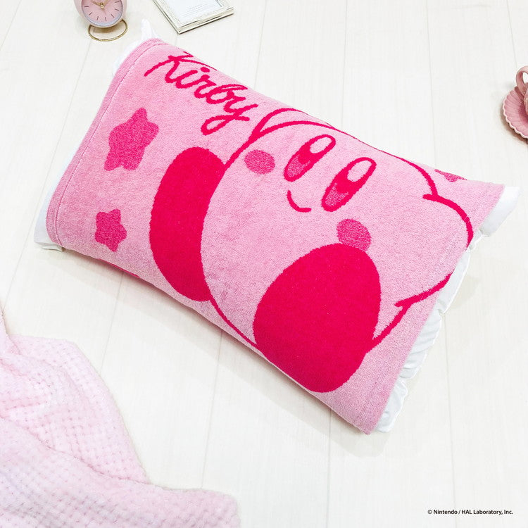 星のカービィ のびのび枕カバー カービィ キャラクター 枕カバー 枕 まくら マクラ カバー 寝具カバー kirby ニンテンドー 任天堂 幅51×奥行33cm ピローケース ピロー(代引不可)【メール便配送】