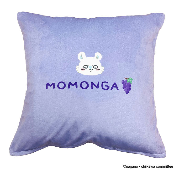 ちいかわ クッションカバー 45×45cm ちいかわ ハチワレ うさぎ モモンガ かわいい 可愛い フルーツ デザイン 果物 柄 カバー単品 プレゼント(代引不可)【メール便配送】