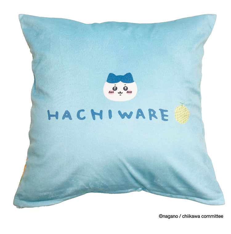 ちいかわ クッションカバー 45×45cm ちいかわ ハチワレ うさぎ モモンガ かわいい 可愛い フルーツ デザイン 果物 柄 カバー単品 プレゼント(代引不可)【メール便配送】