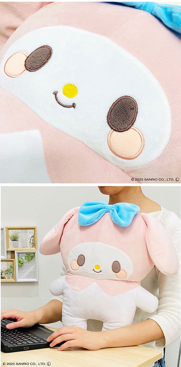 サンリオ 抱きしめやすいフラットな抱き枕 ふらぴろ クロミ マイメロディ ポムポムプリン シナモロール ぬいぐるみ 抱き枕 抱きまくら 可愛い かわいい キャラクター Sanrio(代引不可)
