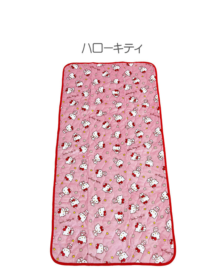 フランネル 敷パッド プー クロミ ハローキティ マイメロディ マイメロ キャラクター かわいい こども ジュニア 子ども キッズ プレゼント 贈り物 ギフト 男の子 女の子 クリスマス 誕生日(代引不可)