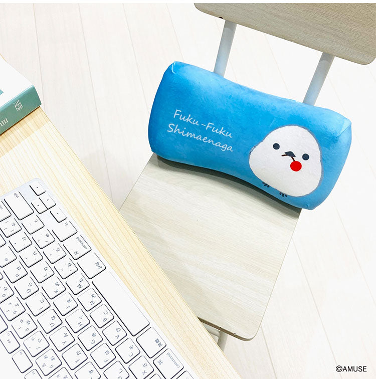 シマエナガ 低反発クッション ミニリラックスピロー 腰枕 背当てクッション マスコット 北海道 しまえなが 可愛い かわいい キャラクター モリピロ(代引不可)