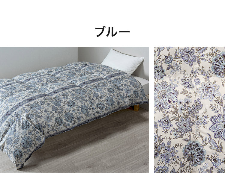 西川 nisikawa 羽毛布団 ダウン90% ホワイトグースダウン 150×210cm シングルロング SL シングル フレッシュバック ユニステークキルト 布団 掛け布団 温かい 冬用 秋冬 シンプル