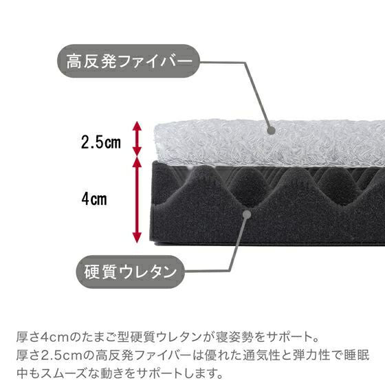 ハイブリットタイプ スリープマジック ゼログラビティ7.0 シングル マットレス兼用敷布団 ライズ RISE 健康睡眠 マットレス 敷布団 ベッドマットレス トッパー 体圧分散 ウレタン