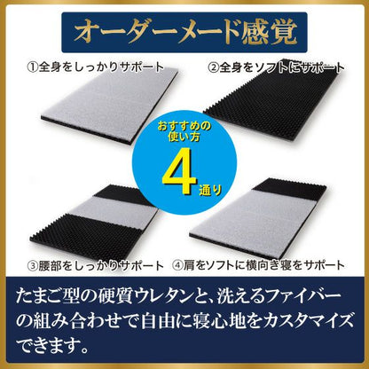 ハイブリットタイプ スリープマジック ゼログラビティ7.0 セミダブル マットレス兼用敷布団 ライズ RISE 健康睡眠 マットレス 敷布団 ベッドマットレス トッパー 体圧分散 ウレタン