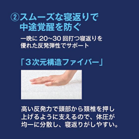 ファイバーボディワイドピロー ゼログラビティライズ RISE 健康睡眠 洗える 高反発 背中 通気性 メッシュ 寝汗 湿気 高さ調節可能 防臭 吸水速乾 枕 腰 まくら マクラ