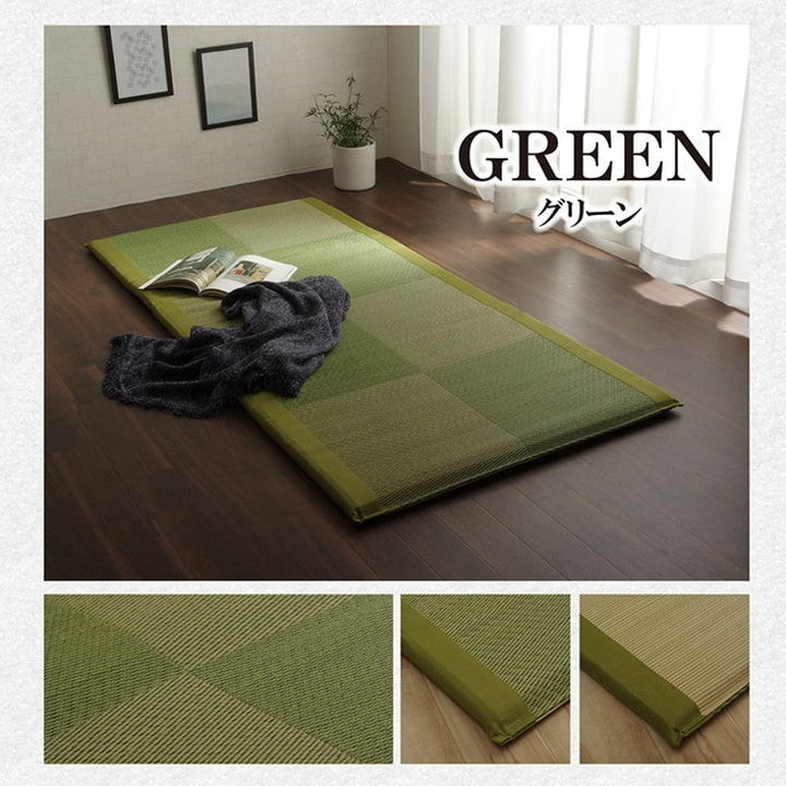 マットレス 90×200cm い草 マットレス い草マット 日本製 国産 ごろ寝マット くつろぎ 折畳み可 敷布団 昼寝 ごろ寝 調温 癒し 消臭 コンパクト インテリア おしゃれ オールシーズン(代引不可)