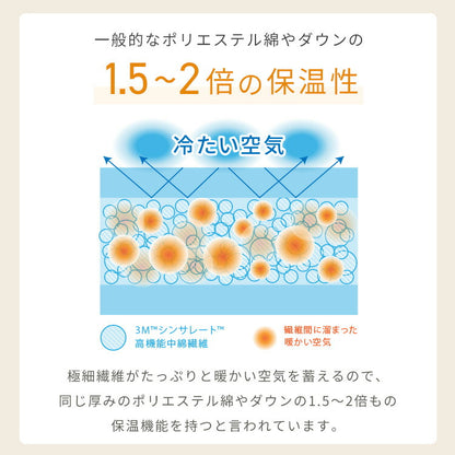 2枚合わせ毛布 クイーン ロングサイズ 襟付き シンサレート あったか 洗える 2枚合せ ポリエステルの20倍暖かい 薄手 軽い 抗菌防臭加工 ブランケット スロー 無地 もうふ かわいい 北欧