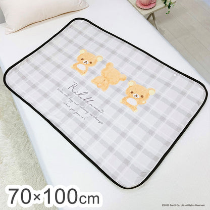 リラックマ やわらかシープひざ掛け 70×100cm ブランケット 膝掛け 毛布 裏ボア 肌掛け あったか お昼寝 ケット キャラクター 可愛い かわいい(代引不可)