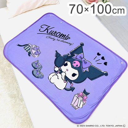 サンリオ クロミ やわらかシープひざ掛け 70×100cm ブランケット 膝掛け 毛布 裏ボア 肌掛け あったか お昼寝 ケット キャラクター 可愛い かわいい(代引不可)
