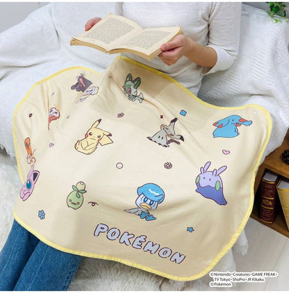 ポケモン やわらかシープひざ掛け 70×100cm ブランケット 膝掛け 毛布 裏ボア 肌掛け あったか お昼寝 ケット キャラクター 可愛い かわいい ポケットモンスター(代引不可)