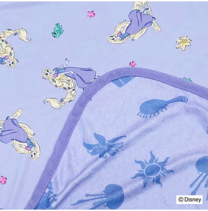 クールブランケット ラプンツェル 100×70cm リバーシブル パイル生地 接触冷感シリーズ ディズニー かわいい おしゃれ プレゼント ギフト お昼寝(代引不可)