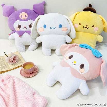 サンリオ 抱きしめやすいフラットな抱き枕 ふらぴろ クロミ マイメロディ ポムポムプリン シナモロール ぬいぐるみ 抱き枕 抱きまくら 可愛い かわいい キャラクター Sanrio(代引不可)