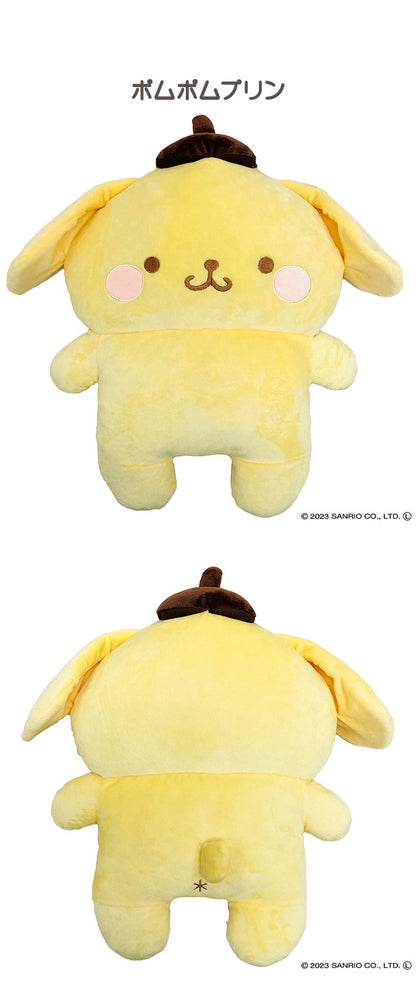 サンリオ 抱きしめやすいフラットな抱き枕 ふらぴろ クロミ マイメロディ ポムポムプリン シナモロール ぬいぐるみ 抱き枕 抱きまくら 可愛い かわいい キャラクター Sanrio(代引不可)