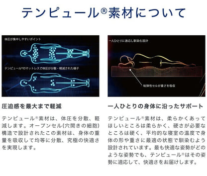 【日本正規品】TEMPUR テンピュール 枕 オリジナルネックピロー Sサイズ Mサイズ エルゴノミック 3年間保証付 低反発 まくら かため